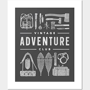 Vintage Adventure Club Posters and Art